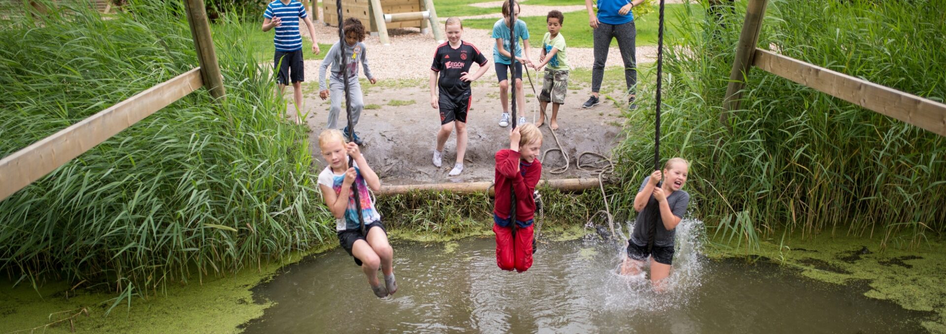 Diverse arrangementen voor scholen bij Outdoorpark Alkmaar