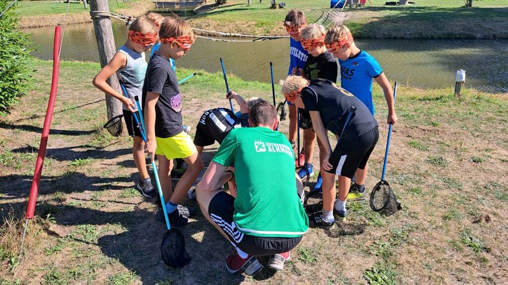 Kinderfeestje Obstacle Run en Onderwaterleven bij Outdoorpark Alkmaar