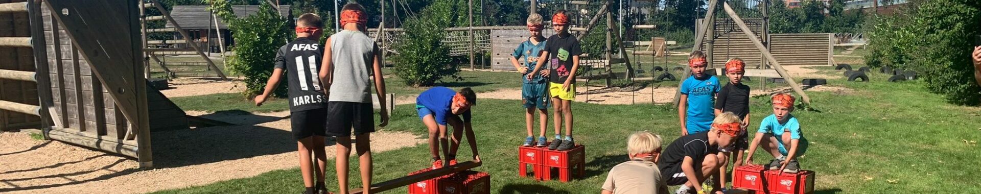 Kinderfeestje - Obstacle Run en Boogschieten bij Outdoorpark Alkmaar