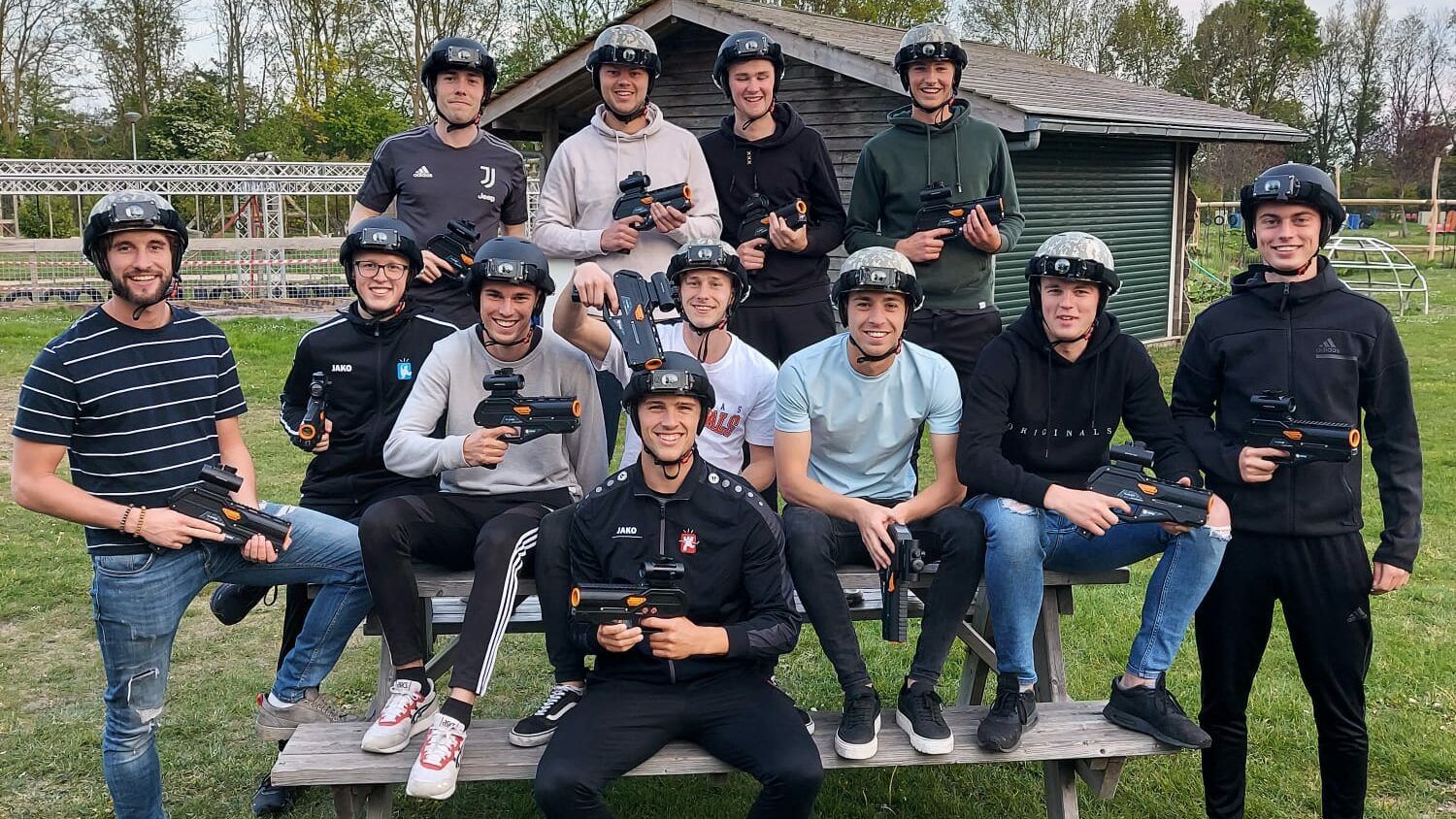 Lasergamen bij Outdoorpark Alkmaar