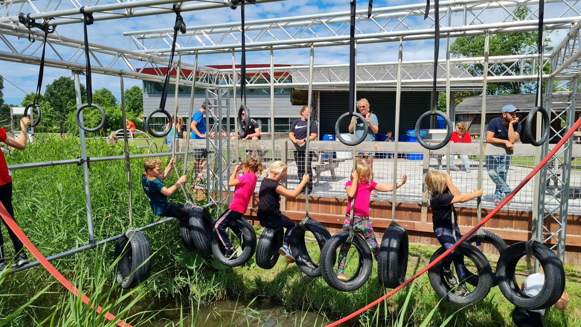 Obstacle Run Clinic bij Outdoorpark Alkmaar